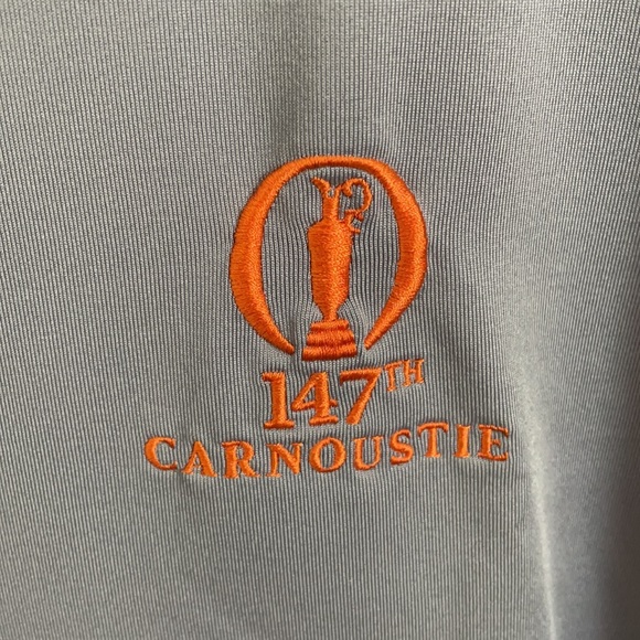 147th Carnoustie Open🏌🏽1/4 sip pullover!! Large & Perfect condition!!!⛳️ - Picture 2 of 5